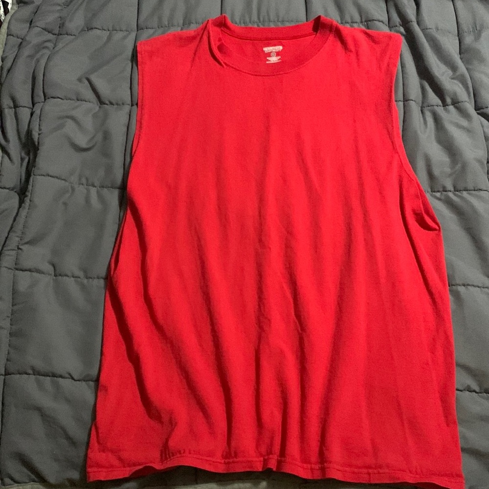 Mens Sleeveless Tee L